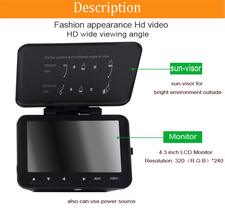 Caméra vidéo sous-marine porta - Underwater Camera avis et prix